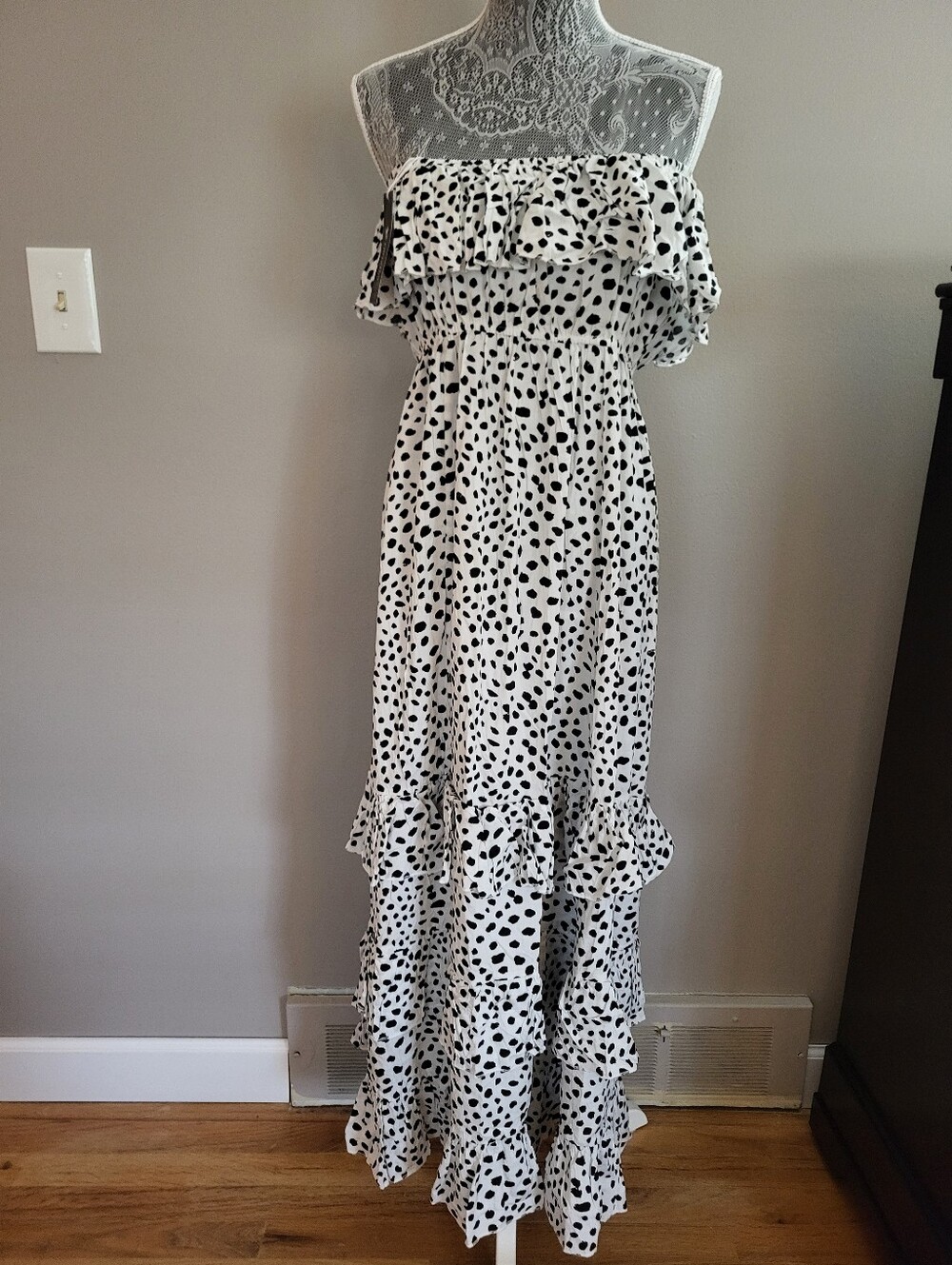 Ruffled Maxi Dress